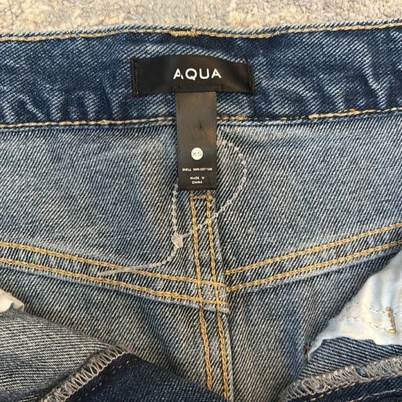 Aqua long denim skirt - Picture 2 of 3